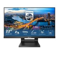 Philips B Line 222B1TC/00 monitor de ecrã 54,6 cm (21.5'') 1920 x 1080 pixels Full HD LED Ecrã táctil Preto