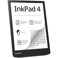 PocketBook InkPad 4 leitor e-book Ecrã táctil 32 GB Wi-Fi Preto, Prateado