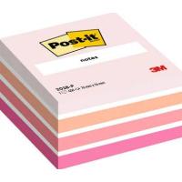 Post-It 2028-P bloco de notas autocolante Quadrado Laranja, Rosa, Branco 450 folhas Autocolantes