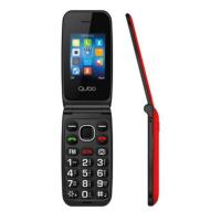 Qubo NEO NW 6,1 cm (2.4'') Preto, Vermelho Telemóvel com câmera