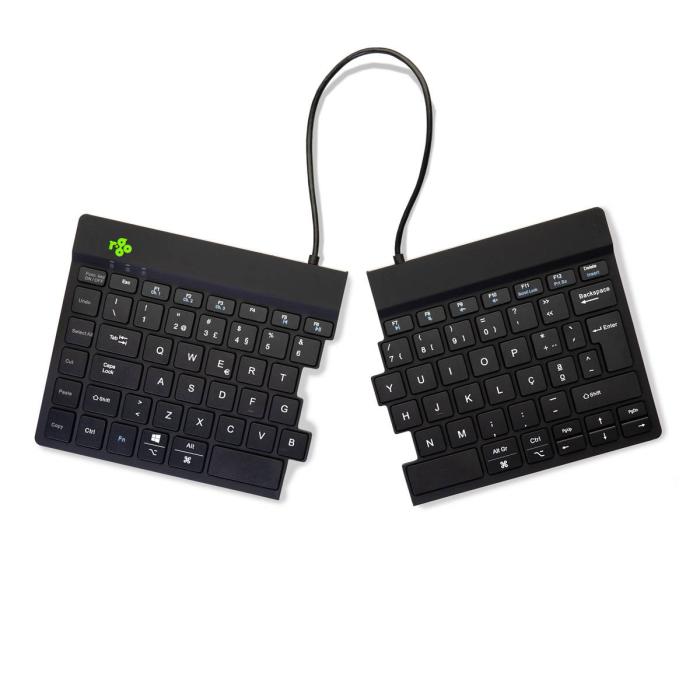 R-Go Tools Teclado ergonómico R-Go Split Break com software de pausa, teclado ergonómico dividido, QWERTY (PT), bluetooth — imagem 19 de 30
