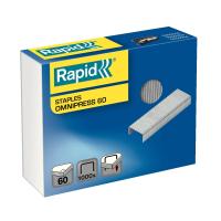 Rapid Omnipress 60 Pacote de agrafos 1000 staples
