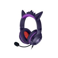 Razer Kraken Kitty V2 - Pokemon Gengar Ed. Auscultadores Com fios Fita de cabeça Jogos USB Type-A Rosa