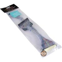 Revoltec Floppy Cable round UV-active Blue 48cm 0.48m Azul cabo SATA