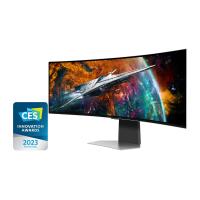 Samsung G95SC monitor de ecrã 124,5 cm (49'') 5120 x 1440 pixels Dual QHD OLED Prateado