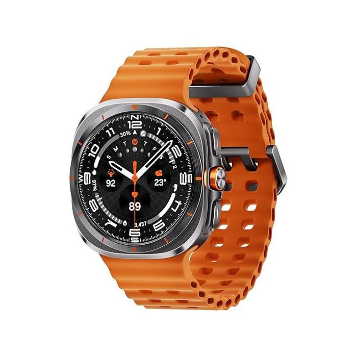 Samsung Galaxy Watch Ultra 3,81 cm (1.5'') AMOLED 47 mm Digital 480 x 480 pixels Ecrã táctil 4G Cinzento, Titânio Wi-Fi GPS — imagem 2 de 4