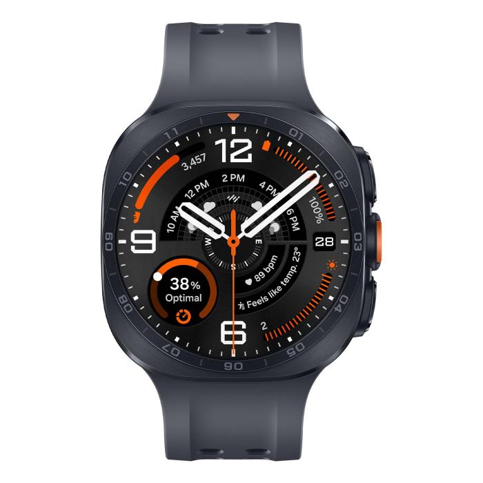Samsung Galaxy Watch Ultra2 3,81 cm (1.5'') AMOLED 47 mm Digital 498 x 498 pixels Ecrã táctil 4G Cinzento Wi-Fi GPS — imagem 2 de 12
