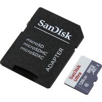 SanDisk Ultra MicroSDXC 128GB UHS-I + SD Adapter Classe 10