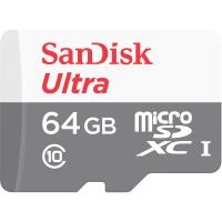SanDisk Ultra MicroSDXC 64GB UHS-I + SD Adapter Classe 10