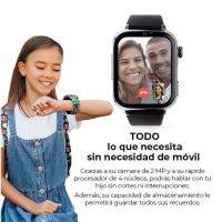 SaveFamily 8436628090055 Smartwatch/Relógio Desportivo 5,08 cm (2'') AMOLED 20 mm Digital Ecrã táctil Prateado, ver imagem 19 de 20