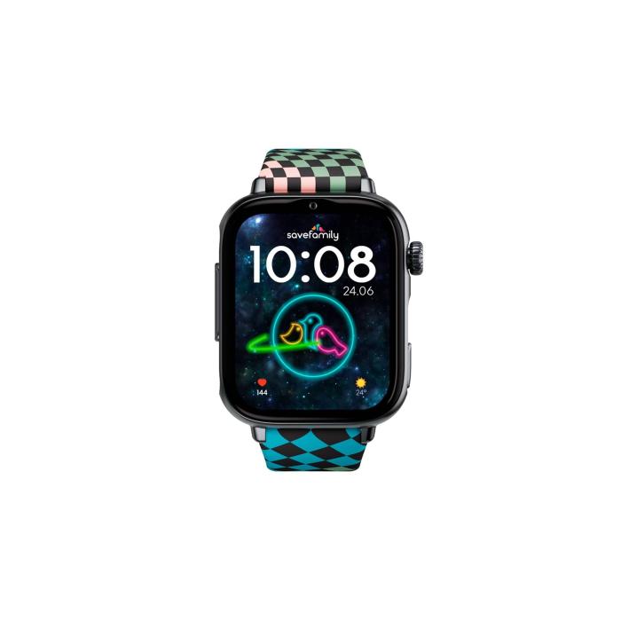 SaveFamily SaveWatch Plus 2 4,7 cm (1.85'') AMOLED Digital 410 x 502 pixels Ecrã táctil 4G Preto Wi-Fi GPS — imagem 10 de 16