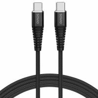 Savio CL-159 cabo USB USB 2.0 1 m USB C Preto