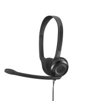 Sennheiser PC 5 CHAT Auscultadores Com fios Fita de cabeça Escritório/Call center Preto