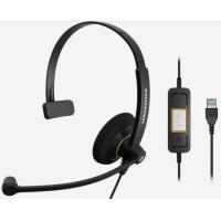 Sennheiser SC 30 USB ML Conjunto de auscultadores e microfone acoplado Fita de cabeça Preto