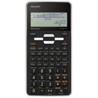 Sharp EL-W531TH calculadora Pocket Preto, Cinzento