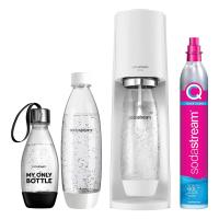 SodaStream Terra Metal, Plástico Branco