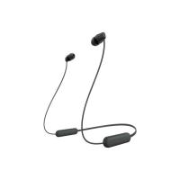 Sony WI-C100 Auscultadores Sem fios Intra-auditivo Chamadas/Música Bluetooth Preto