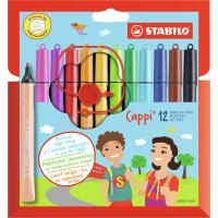 STABILO Cappi caneta de feltro Médio Multicor 12 unidade(s)