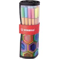 STABILO point 88 caneta fineliner Fina Multicor 25 unidade(s)