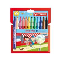 STABILO Power Max caneta de feltro Bold Multicor 12 unidade(s)