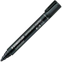 Staedtler Lumocolor marcador permanente Ponta em bala Preto 1 unidade(s)