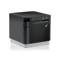 Star Micronics mC-Print3, Thermal, 3in, Cutter, Ethernet (LAN), USB, CloudPRNT, Black, EU & UK, PS60C Power Supply included Com fios e sem fios Acionamento térmico direto Impressora POS