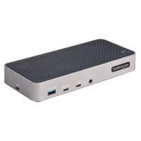 StarTech.com 116E-USBC-DOCK base & duplicador de portas Com fios USB 3.2 Gen 2 (3.1 Gen 2) Type-C Cinzento, Prateado