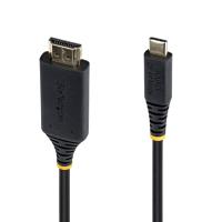 StarTech.com 1M-USBC-HDMI-4K60-G adaptador de cabo de vídeo USB Type-C HDMI Type A (Standard) Preto, ver imagem 2 de 22