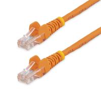 StarTech.com 45PAT50CMOR cabo de rede Laranja 0,5 m Cat5e U/UTP (UTP)