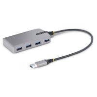StarTech.com 5G4AB-USB-A-HUB hub de interface USB 3.2 Gen 1 (3.1 Gen 1) Type-A 5000 Mbit/s Cinzento