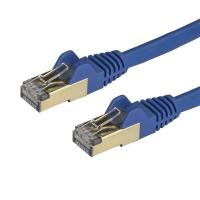 StarTech.com 6ASPAT3MBL cabo de rede Azul 3 m Cat6a U/FTP (STP)