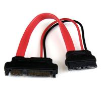 StarTech.com Adaptador com alimentação SATA Slimline para SATA com 15 cm - F/M