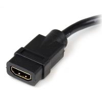 StarTech.com Adaptador de Cabo de Vídeo HDMI para DVI-D 20 cm - Fêmea HDMI para Macho DVI