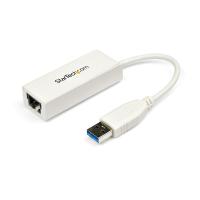 StarTech.com Adaptador USB 3.0 para Rede NIC Gigabit Ethernet - Branco