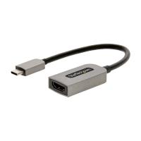 StarTech.com Adaptador USB C para HDMI - Vídeo de 4K 60Hz, HDR10 - Dongle adaptador USB-C para HDMI 2.0b - USB Type-C DP Alt Mode para HDMI Monitor/Display/TV - USB C to HDMI Converter