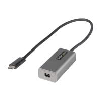 StarTech.com Adaptador USB C para Mini DisplayPort - Dongle adaptador USB-C para mDP de 4K 60Hz - Monitor USB Type-C para Mini DP - Conversor de vídeo - Funciona com Thunderbolt 3 - Cabo anexado de 30 cm