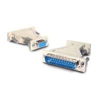 StarTech.com Adapter DB9F to DB25M Bege