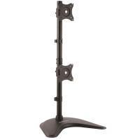 StarTech.com ARMBARDUOV montagem e suporte para monitores 68,6 cm (27'') Secretária Preto