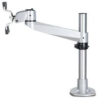 StarTech.com ARMPIVOTB2 montagem e suporte para monitores 86,4 cm (34'') Secretária Prateado