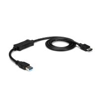 StarTech.com Cabo adaptador HDD/SSD/ODD USB 3.0 para eSATA - Cabo adaptador de disco rígido eSATA para USB 3.0 de 1 m - SATA 6 Gbps
