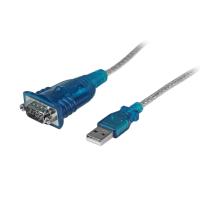 StarTech.com Cabo adaptador USB para série DB9 RS232 de 1 porta - M/M