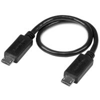 StarTech.com Cabo OTG USB - Micro USB para Micro USB - M/M - 20 cm