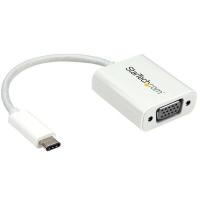 StarTech.com CDP2VGAW adaptador gráfico USB 1920 x 1200 pixels Branco
