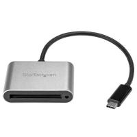 StarTech.com CFASTRWU3C leitor de cartões USB 3.2 Gen 1 (3.1 Gen 1) Type-C Preto, Prateado