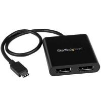 StarTech.com Concentrador MST USB-C para DisplayPort de 2 portas - 4K 30Hz