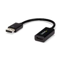 StarTech.com Conversor de 4K DisplayPort para HDMI – Adaptador ativo DisplayPort 1.2 para HDMI para computador de secretária/portátil com DP – 4K @ 30 Hz