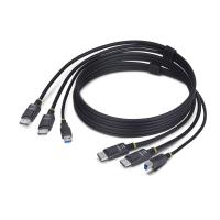 StarTech.com DDU1226-KVM-CABLE cabo KVM Preto 1,8 m