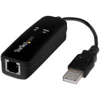 StarTech.com Dial-up e Fax Modem USB de 56K - V.92 - Externo - com hardware