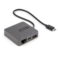 StarTech.com DKT31CHVL base & duplicador de portas Com fios USB 3.2 Gen 2 (3.1 Gen 2) Type-C Preto, Prateado