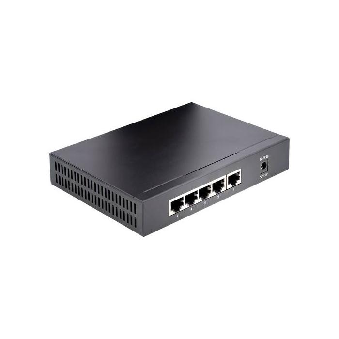 StarTech.com DS52000 switch de rede Não-gerido 2.5G Ethernet (100/1000/2500) Preto — imagem 2 de 9